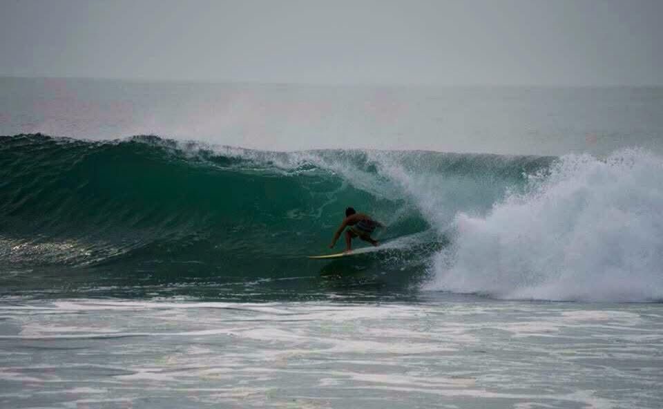 Barrel at a Huatulco break